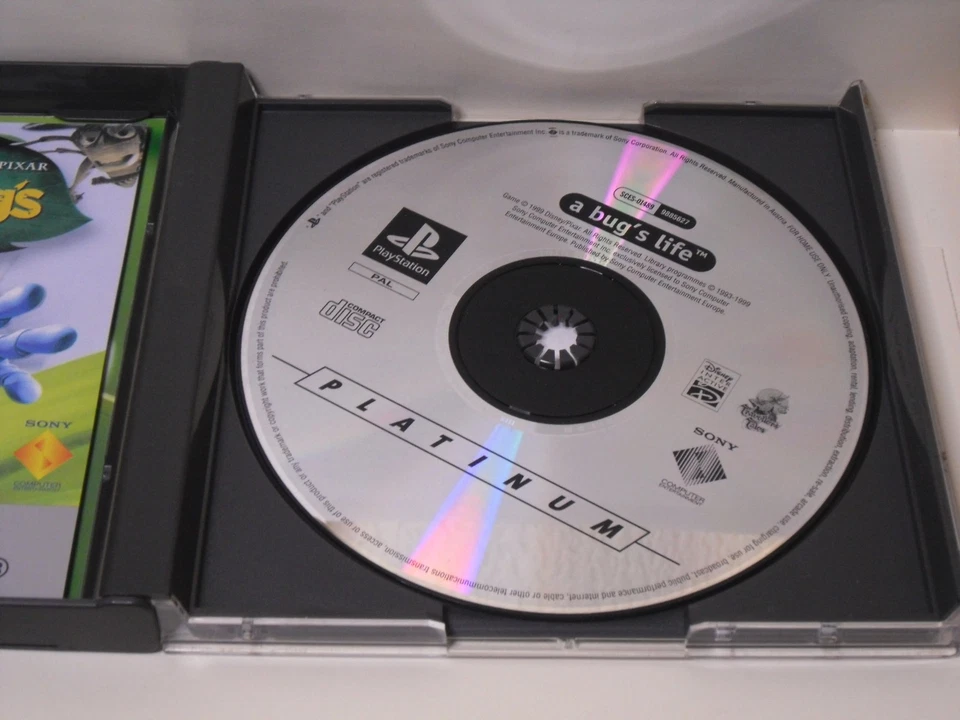 PS1 Game A Bug's Life, Disney PIXAR with Manual and Case. Working - c3 - Image 4 of 4