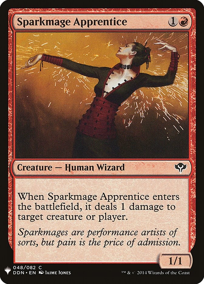 MTG Sparkmage Apprentice (DDN-48/1703) Mystery Booster DMG - The List