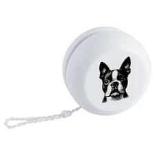 'Boston Terrier' Retro Style Yo-Yo (YY00043809)
