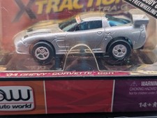 AUTO WORLD HO SLOT CAR Xtraction 2004 CHEVY CORVETTE C5R Release 6 32 Mint New
