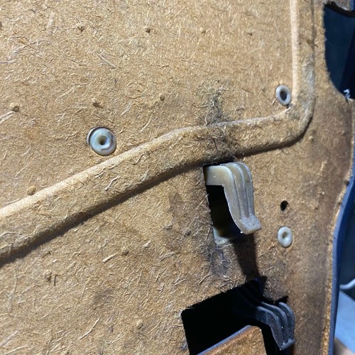Panel interior puerta delantera izquierda mercedes-benz w124 s124 azul oscuro - Imagen 15 de 18