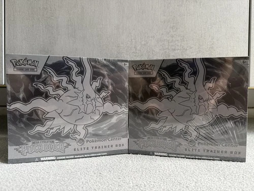 2x Pokemon Center Pitch Black - ETB Elite Trainer Box - Sealed & IN HAND 🚚  ✅