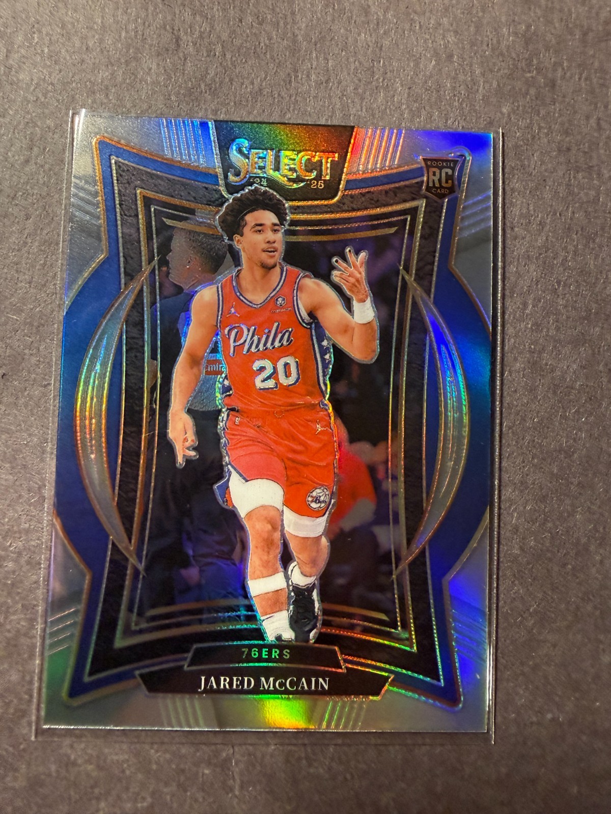 2024-25 SELECT JARED MCCAIN CONCOURSE SILVER PRIZM #82