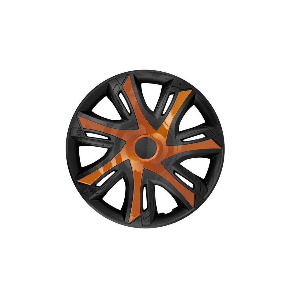 Radkappen 15 Zoll 4x NRM N-Power BICOLOR in Kupfer/Schwarz Radzierblende Radkapp - Bild 1 von 1