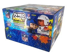 NFL Jumbo Squeezy Squeezymates 18 Capsule Display Box - Series 5 Football 2026