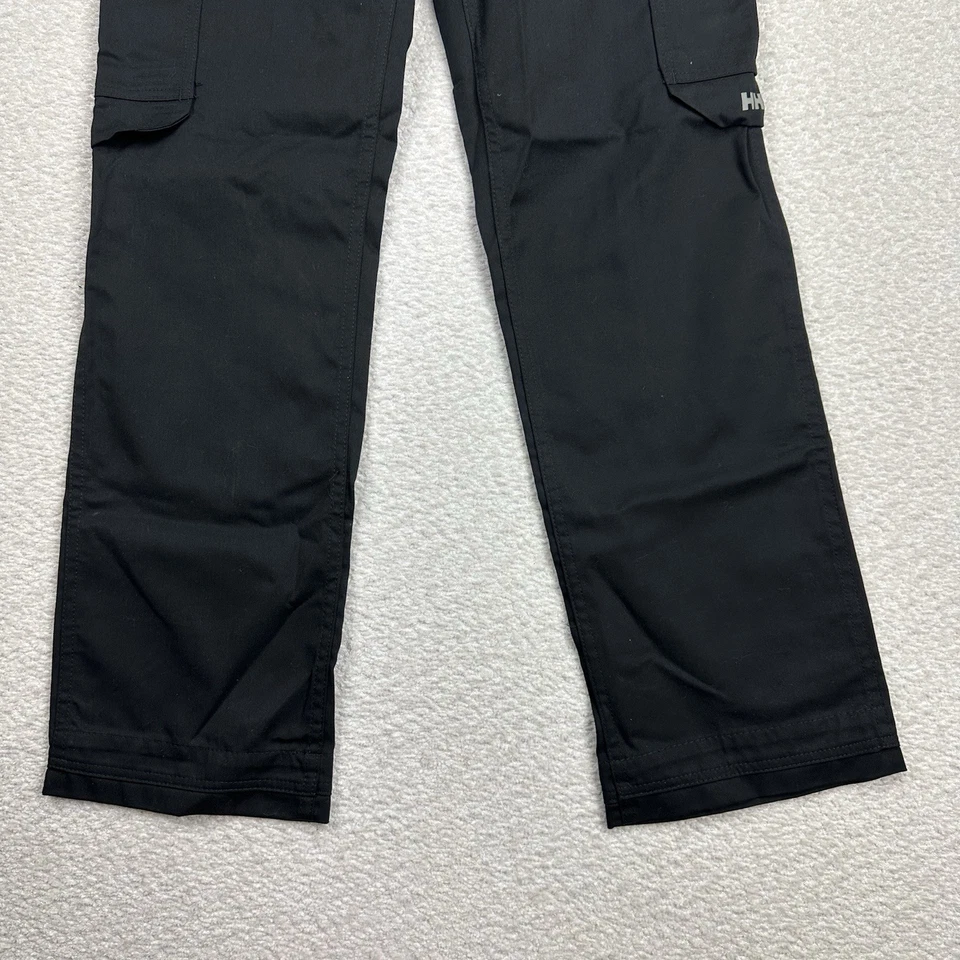 Helly Hansen Workwear Cargo Pants Size 28x30 Black C44 Pockets Flame Resistant - Image 4 of 4