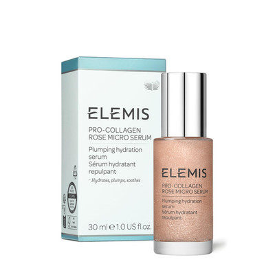ELEMIS Pro-Collagen Rose Micro Serum | Hydration Serum That Plumps, Soothes, and