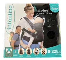 Infantino 200-183 Baby Carrier - Gray New In Box