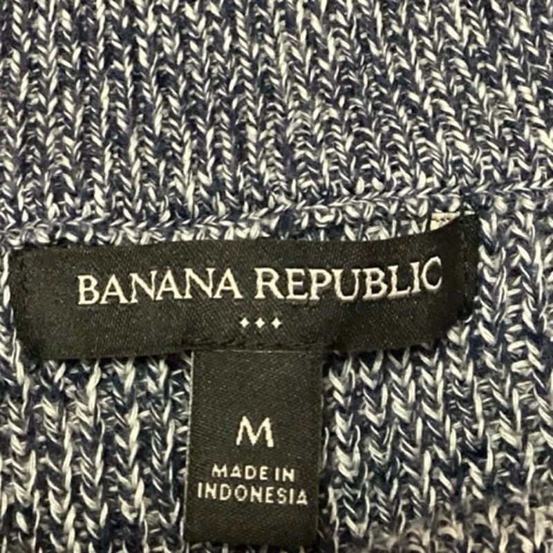 Suéter Pullover Top Banana Republic Para Mujer Gris Cuello en V Manga Gorra Talla M Foto 4 de 4