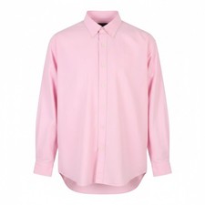 GANT Rel Oxford BD Mens Button-Down Shirt 3XL Pink Cotton Button Placket