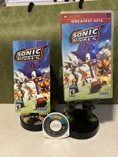 Sonic Rivals PSP Greatest Hits Case + Manual + Crash Tag Team Racing UMD Tested