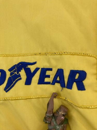 Vintage Goodyear Yellow Racing Jacket Adult Small 70s - Picture 15 of 20