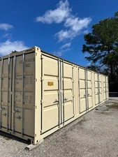 40' HQ High Cube Four Side Door Shipping Storage Container Conex  HOUSTON, TEXAS