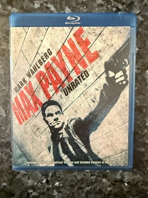 Max Payne (Blu-ray, 2008) Unrated w/ Digital Disc - VERY GOOD