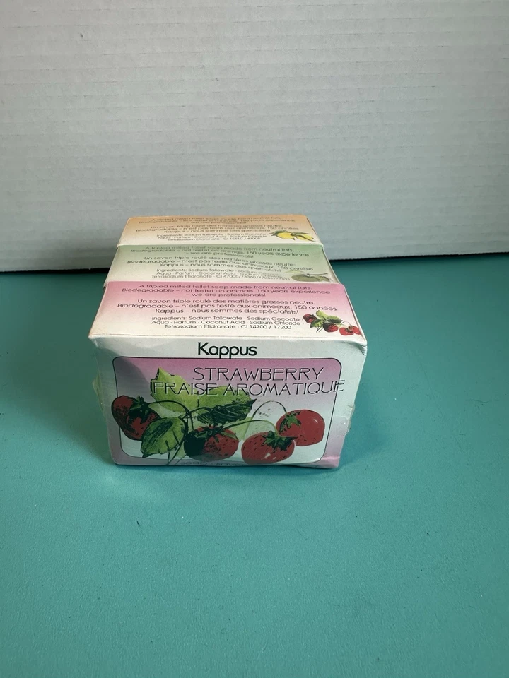 KAPPUS PERFUMED 豪华香皂 3 包 德国制造 125 克/条 — 第 2/4 张图片