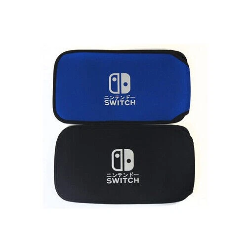 Nintendo Switch Soft Neoprene Cloth Pouch Cover protettiva per calzino nero blu - Immagine 2 di 4