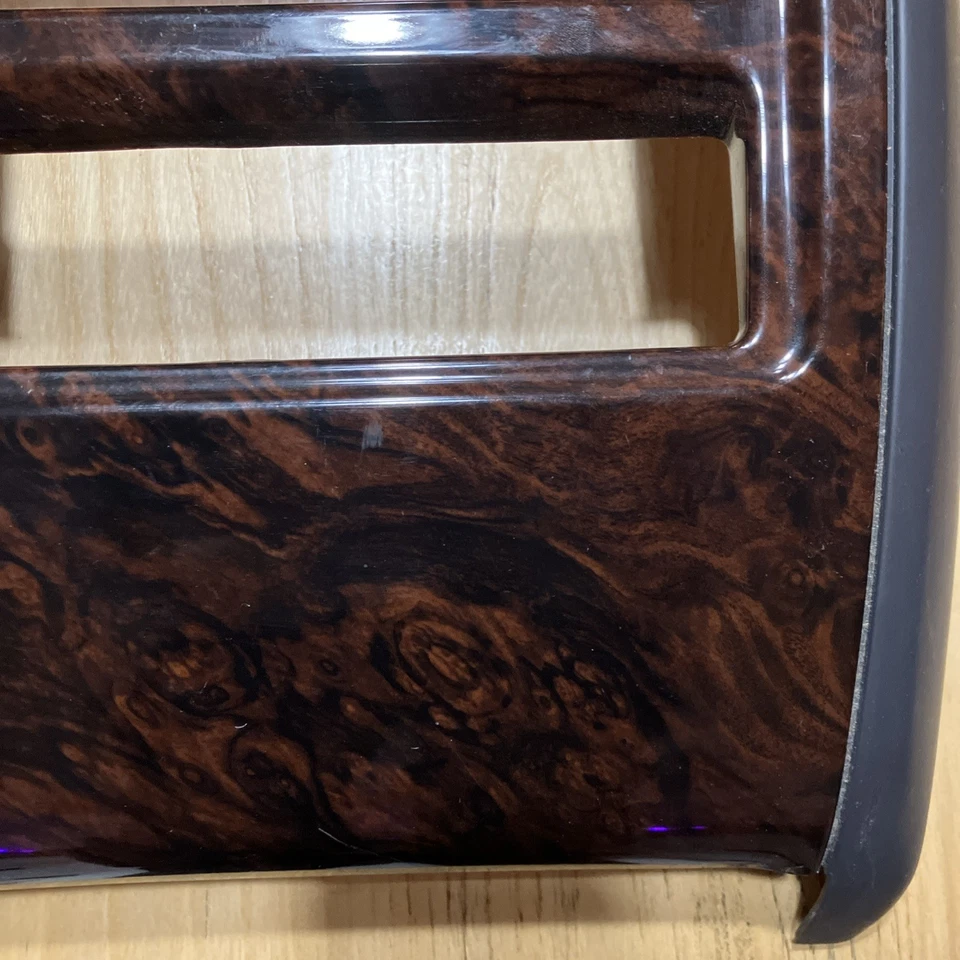 Jeep Cherokee XJ 1997 a 2001 radio de madera albahaca; algunas pequeñas imperfecciones 8/10 Foto 3 de 4