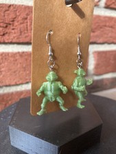 Ninja Turtle 3-D printed earrings Teenage Mutant Ninja Turtles