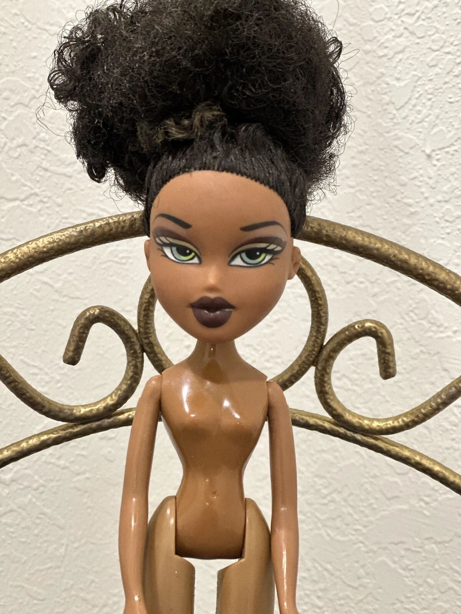 Bratz Sasha You African American Curly Hair Doll MGA 2001 style it natural  hair