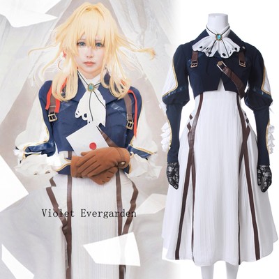 Violet Evergarden Cosplay Costume Auto Memories Doll Outfit Fancy Violet Evergarden Cosplay Costume Auto Memories Doll Outfit Fancy