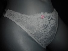 Victoria's Secret Dream Angel Light Blue Rhinestone Panty S/P,XS,  M