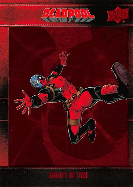 Deadpool Marvel 2018 Upper Deck BASE Trading Card 4 ADRIFT IN TIME 
