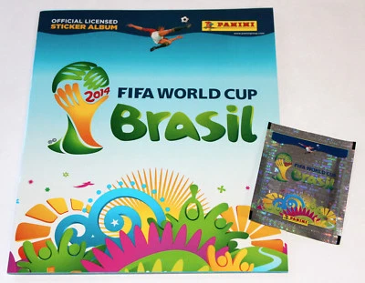 Panini World Cup Brazil 2014 14-Ed. SOUTH AMERICA EMPTY ALBUM EMPTY ALBUM + bundle