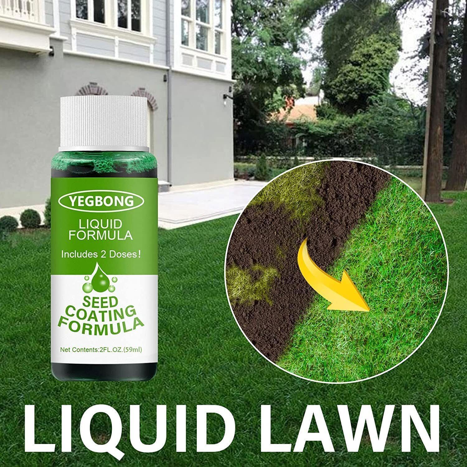 GreenRevive HydroSeeding Lawn Solution, Cowboy Green Grass Seed Spray