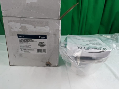 PROFLO PF607CP Tile-in Square Complete Shower Drain in Polished Chrome - Picture 2 of 5