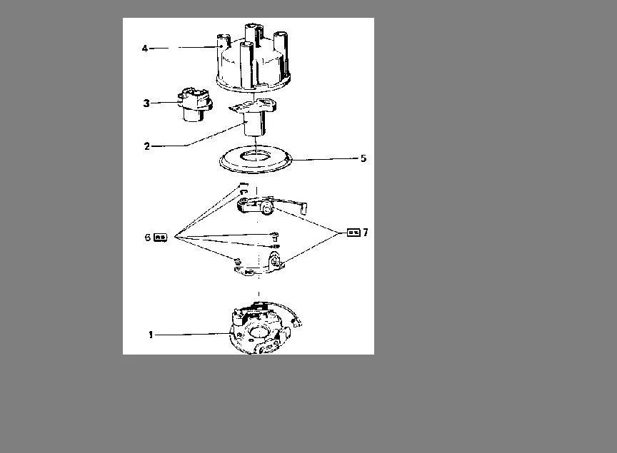 BMW e10 Kontakt für Zündung 02er Zündkontakt 1602 1802 2002 Ti Tii - Bild 2 von 2