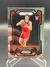 2023-24 Panini Prizm Tristan Vukcevic #126 Washington Wizards Rookie
