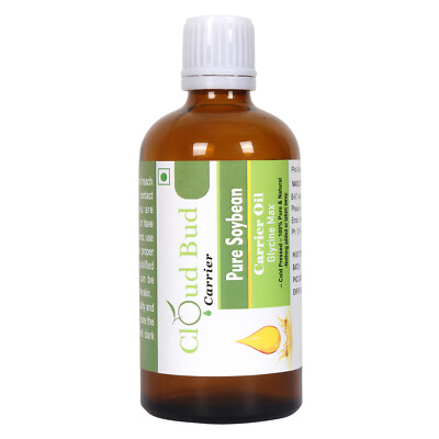 Cloud Bud Pure Soybean Oil Glycine Max 100% Natural Cold Pressed For Skin