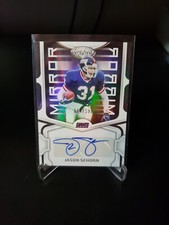 Jason Sehorn 2023 Certified FOTL Mirror Signatures Auto 184/199. Giants