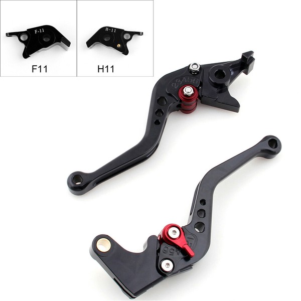 Kurz Brems Kupplungshebel FüR Ducati 999 749 1198/S/R 1098 848RS Black Ah-image