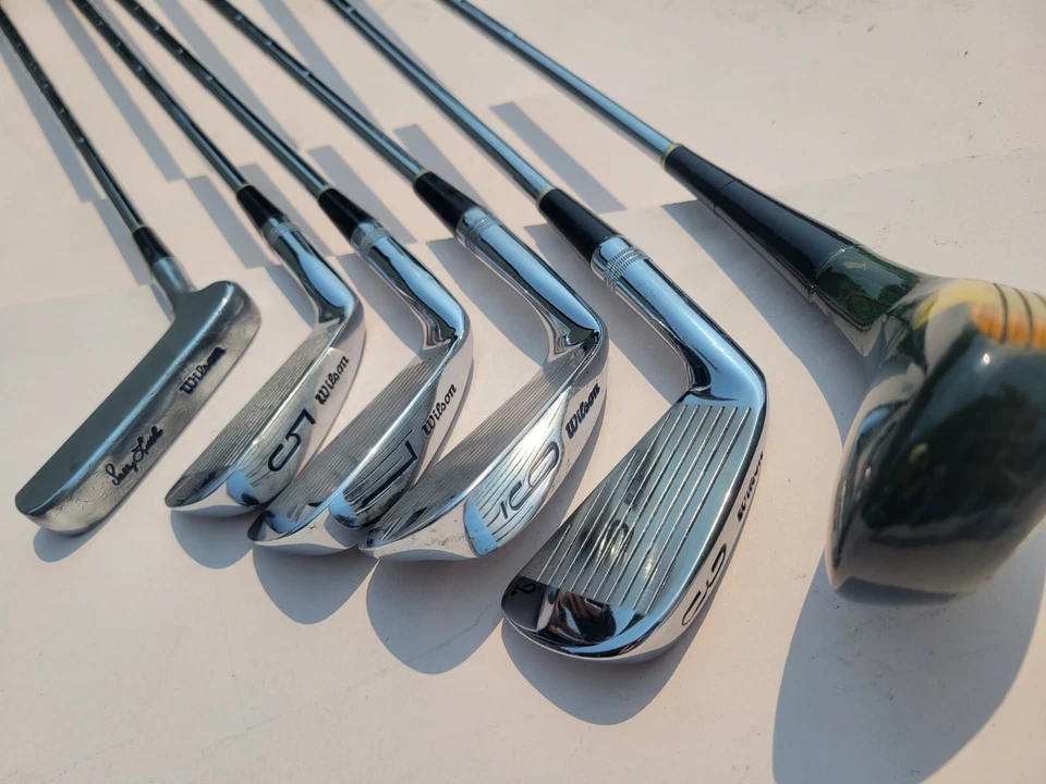 Palos de golf Wilson Sally Little One Hundred diestro eje de acero  Foto 2 de 4