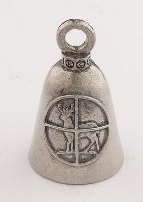Elk/Deer Guardian Bell - Motorcycle Good Luck Gremlin Bell For Harley & Other Bikes 2 thumbnail image