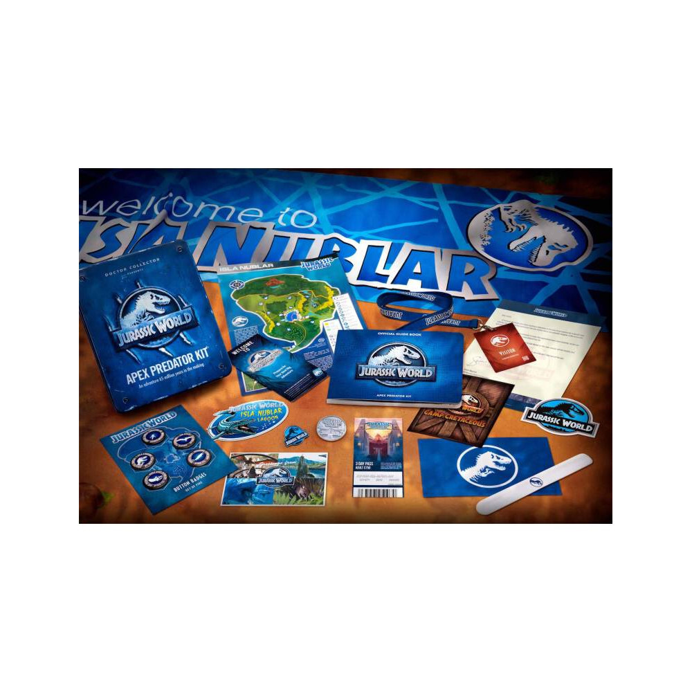 Coffret premium JURASSIC WORLD APEX PREDATOR KIT répliques cinéma - 2