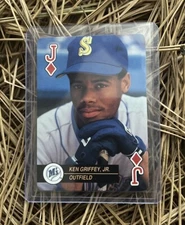 KEN GRIFFEY JR - 1992 US Playing Card Co. BASEBALL ACES - SEATTLE MARINERS nc272