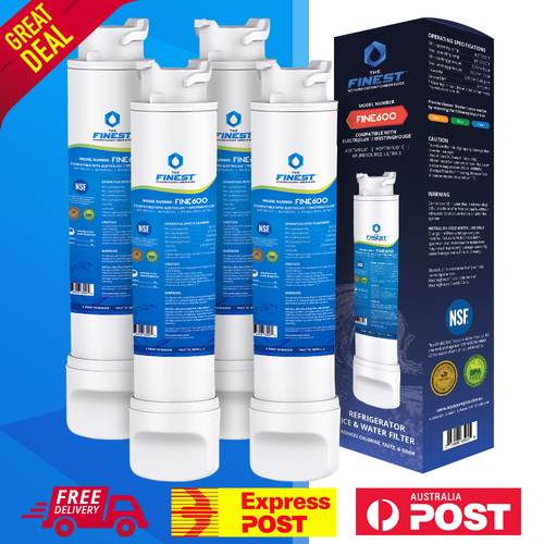4 X ELECTROLUX & WESTINGHOUSE Fridge Water Filter EPTWFU01 807946705