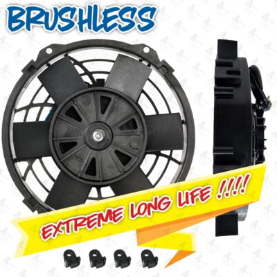 BRUSHLESS 8'' THERMATIC  ELECTRIC FAN (12V) (#0121) (Davies Craig)
