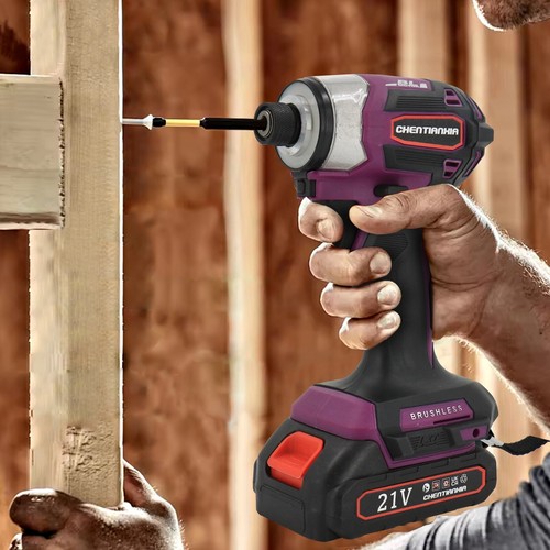 2 Battery 21V Cordless Drill Combi Driver High Power Electric Screwdriver Set UK - Picture 5 of 13