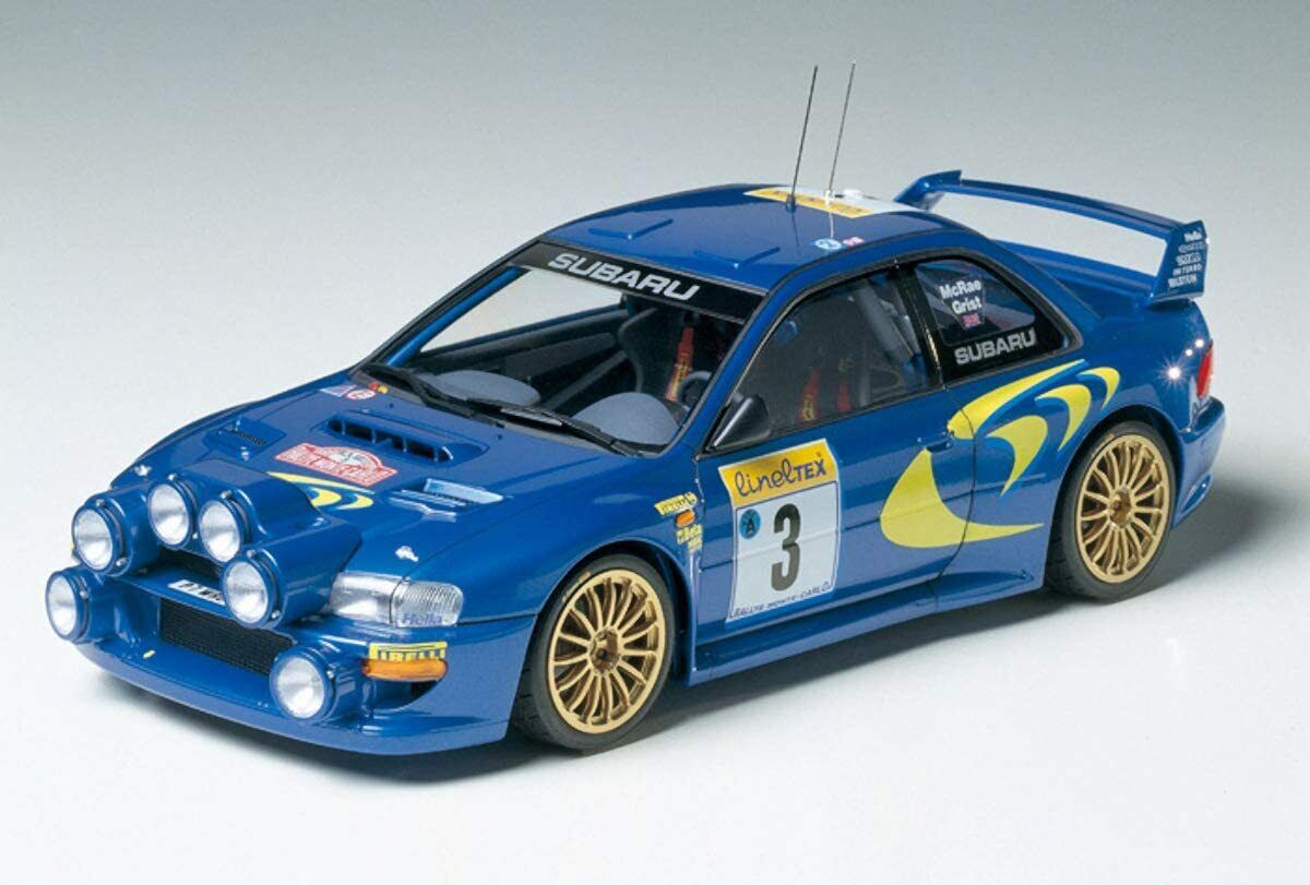 最新のデザイン Tamiya 1/24 Model kit Subaru Impreza WRC 1998 Monte Carlo ホビーラジコン