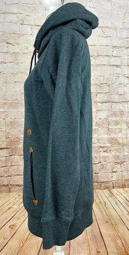 Volcom Tower Pullover Hoodie - Women's XS Storm Blue NWT Sweatshirt - Picture 5 of 8
