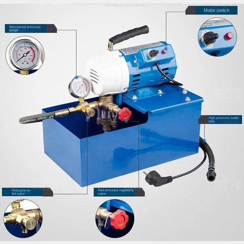 Press Machine 25Kg/2.5Mpa Electric Hydraulic Pressure Test Pump ...