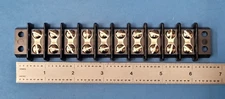 TERMINAL BLOCK, BARRIER, 3551110001, 10 Positions, 10-142, 10-28 AWG, 250V - 30A