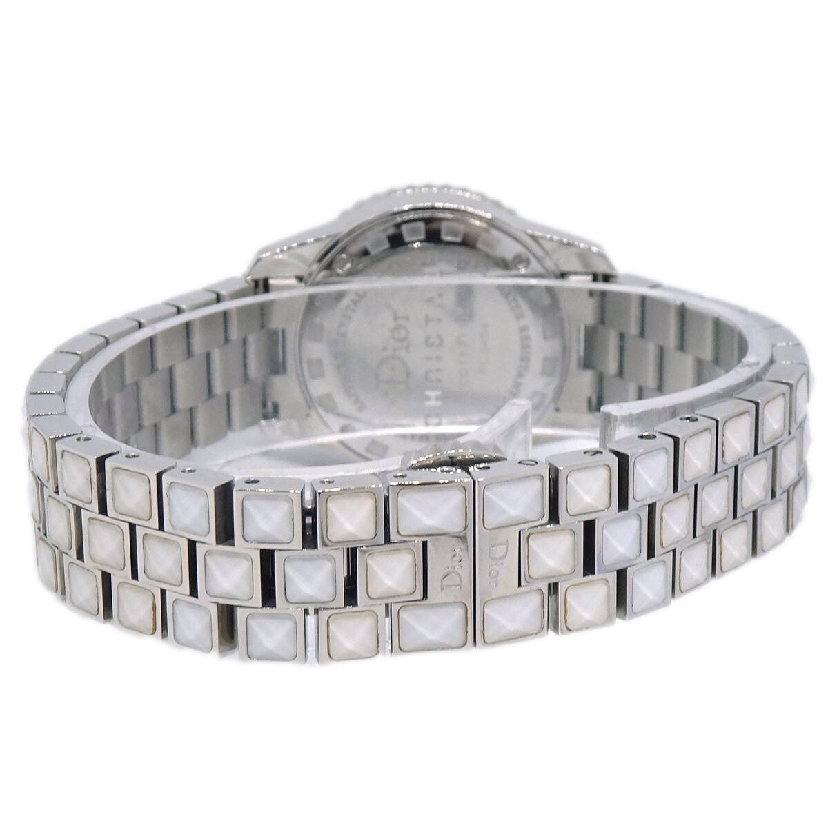 Christian Dior CD112118 Crystal Quartz Watch SS Diamond Christian Dior CD112118 Crystal Quartz Watch SS Diamond  main image 3