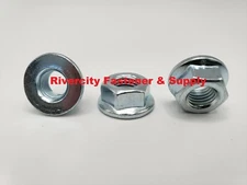 (20) M8-1.0 Flange Nut M8x1.0 / 8mm with a 13mm hex Grade 8.8 Nuts Fine Thread