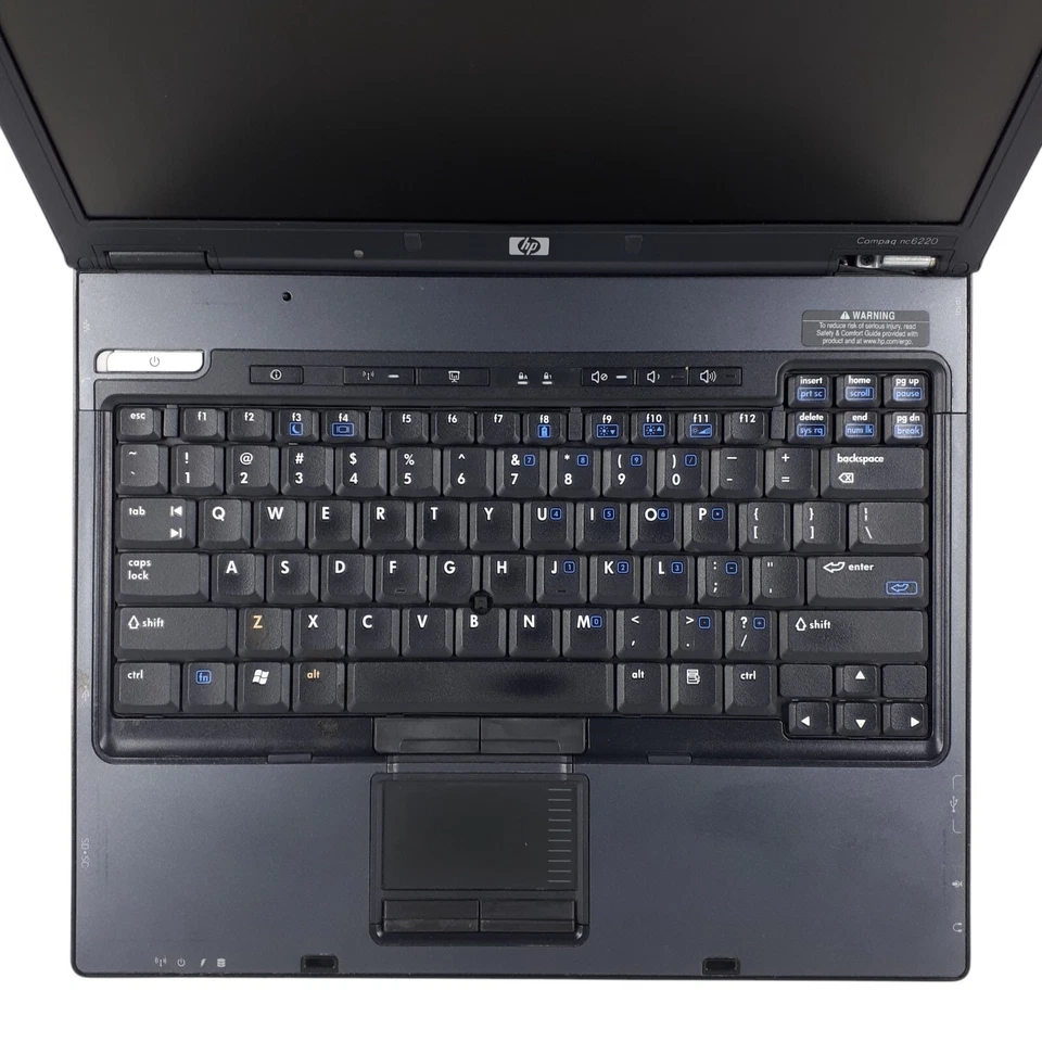 Hp Compaq nc6220 14.1" Laptop Pentium 512MB RAM 40GB HDD Boots/Bios No OS H3247 - Image 4 of 4