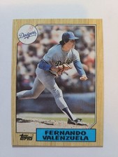 1987 TOPPS FERNANDO VALENZUELA #410 NM