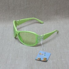 Butterfly Kids Collection Fashion Eyewear Sunglasses Green Frame Green Lens 2242